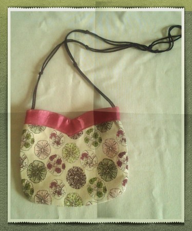 Bolso Rosa-Maché